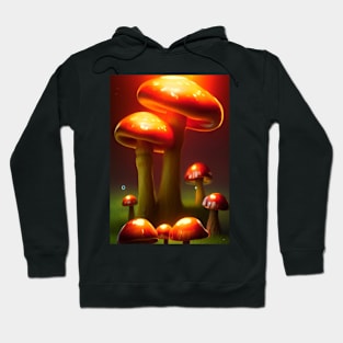 MAGICALLY LIT MUSHROOMS Hoodie